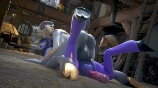 Draenei futanari compilation #1