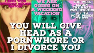 Seen your Search History You will be my pornwhore or I divorce you