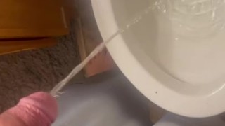 Pissing so hard
