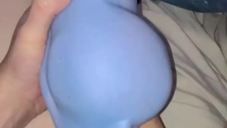 Fucking my Bad Dragon Nix Toy w/ Cumshot