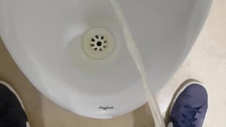 Public Urinal Piss 💦💦
