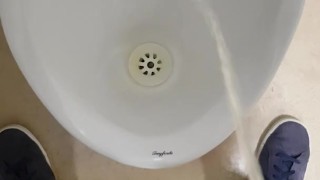 Public Urinal Piss 💦💦