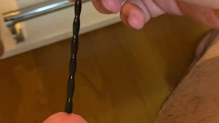 包茎　尿道プラグを抜く