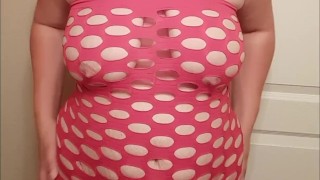 Chubby big ass milf showing off 