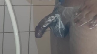 Quick vid of me shaving my wonderful little package, uncircumcised, clean balls, small patch
