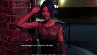 Fetish Locator Week 1 Part 14 (READ ALOUD w/ in game voice and sound) Handjob from Stacy