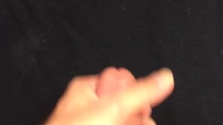 Big solo cumshot
