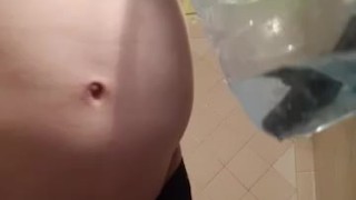 5 l water in the my belly 