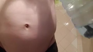5 l water in the my belly 