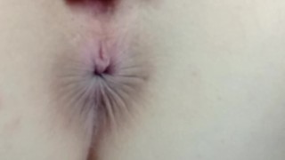 Stuffing my tight pussy with DnD dice!