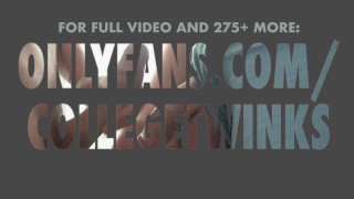 Sexy College Twink Deepthroats me Whole And Swallows