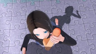 3D Hentai: Ass-fucked deliciosamente intenso