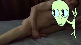 Stroking While I Stretch!!