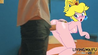 Real Life Anime PRINCESS PEACH Hentai Version #8 Nintendo MARIO BROS Japanese waifu Big Ass Cosplay