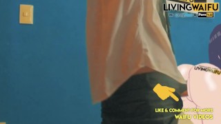 2D MILF BORUTO Mom HINATA HYUGA NARUTO Wife #8 SEX Cosplay Big Japanese ANIME Ass Booty cartoon porn