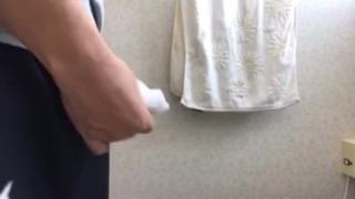 【見せない】テッシュ隠しトイレしこしこおしっこ