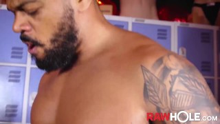 RAWHOLE Diego Moreno Raw Breeds Hunky Latino Thomas Lesser