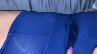 Squirting in my Boyfriends Expensive Boxers while he’s at work