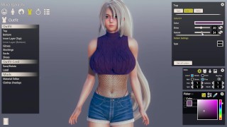 GAME CHARACTER CREATION 3D Hentai Naruto Ino Yamanaka