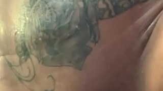 Slippery Shower Clit-a-saurus Masturbation Orgasm