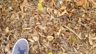 DESPERATE Piss In Public 💦😍