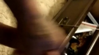 Muscle stud jacking off