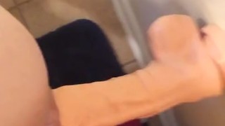12” dildo stretching my tight ass continued