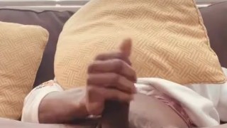 Soft 2 Hard Black Cock Jerk Session