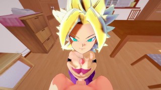 SUPER SAIYAN FOURSOME WITH KALE AND CAULIFLA - DRAGONBALL PORN