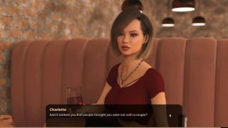 No More Money-The big natural tits in the red dress