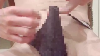 彼女に見られながら1週間我慢した最高のオナニー❤️大量射精【日本人素人HENTAI男性個人撮影2】