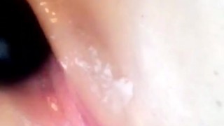 WET TIGHT CUMMING PUSSY WITH TOY