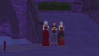 4 horny Snow Bunnies