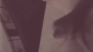 ☆Public Masturbation☆ Making Myself Cum While Hanging Off Balcony Of My Hotel Room 