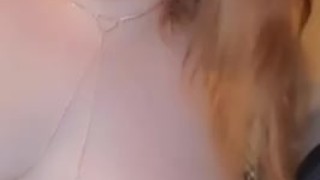 Sexy school girl has fun with toys 