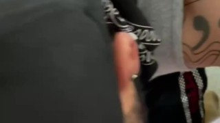 Draining Big White Cock 