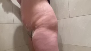 Soapy pussy in the shower... add my onlyfans! (Name: GypsySlave)