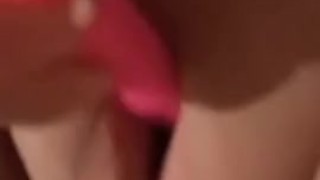Wendy plays with her sweet pussy