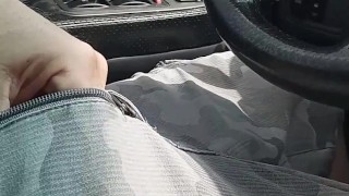 When in a public parking lot passing time. Make it enjoyable!