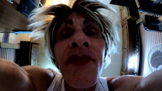 What It Is Like To Be Under And Fucked By A Muscular Slutty Old Crone