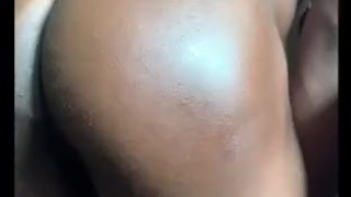 Slim thick bubble booty ebony thot twerking nude fat ass big booty dance 