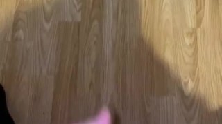 Got horny started to wank with big cumshot 
