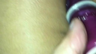 PLAYING WITH DILDO, NEW GIFT