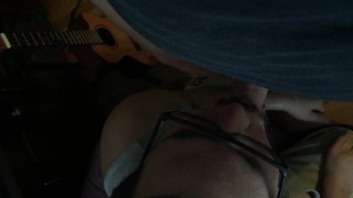 Risky BJ at My Aunt's House