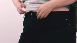 Dressing room teasing Arab BBW