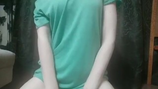 Up skirt tease from next door Milf