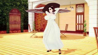 Resident Evil 8 Nude Lady Dimitrescu Public Erotic Dance