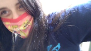 ManyVids PinkMoonLust Piss Loving Pee Pee Girl Urine Slut Pisses Public Restroom Grocery Store 