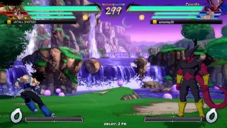 Me and Bardock fuck da homies! While Videl watches