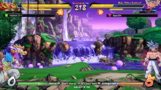 Me and Bardock fuck da homies! While Videl watches